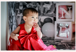 １才のお誕生日記念フォト