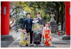 豊橋市の羽田八幡宮で七五三とお宮参り